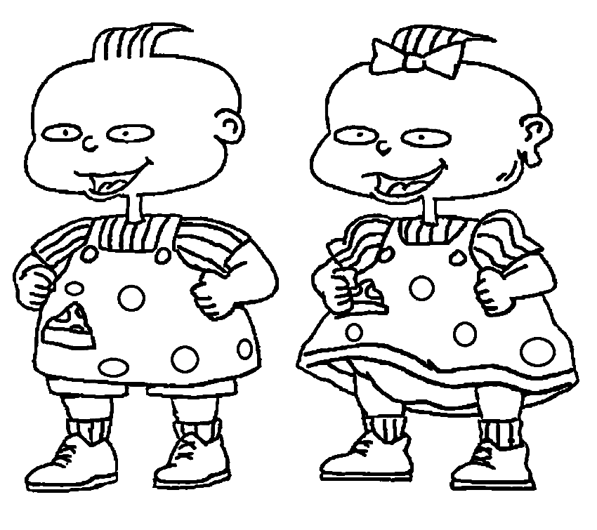 Rugrats coloring pages printable for free download