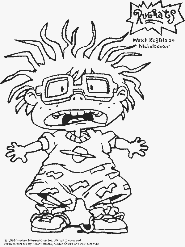 Best rugrats coloring pages for kids