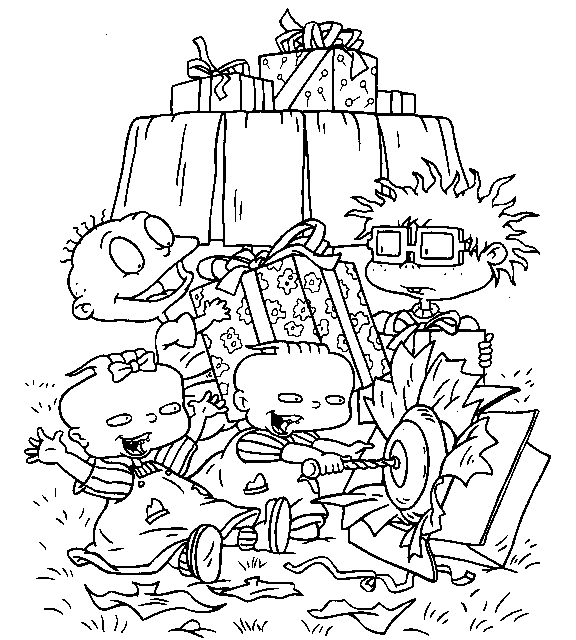 Rugrats coloring pages printable for free download