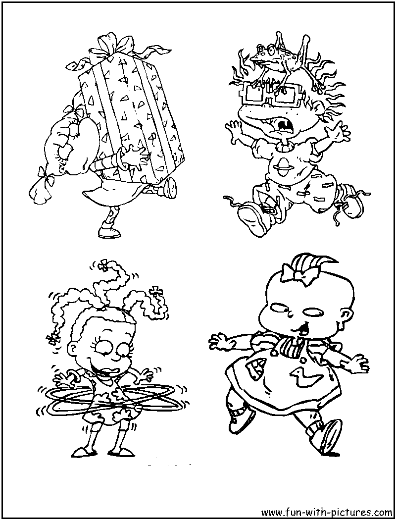 Rugrats coloring pages