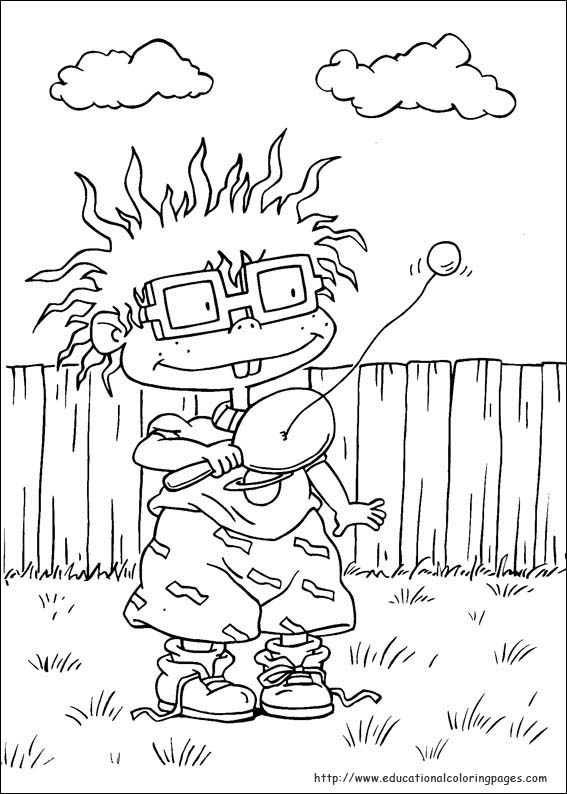 Rugrats coloring pages