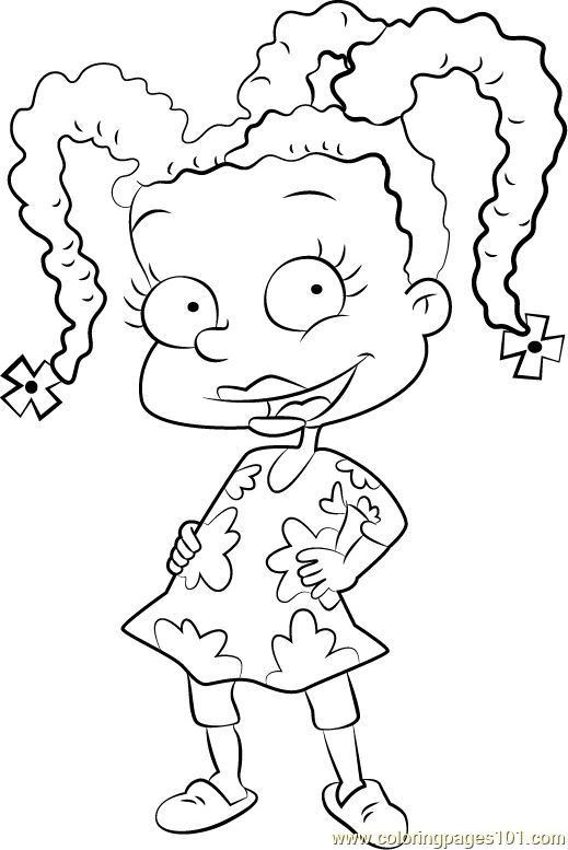 Susie carmichael coloring page for kids