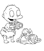 Rugrats coloring pages free coloring pages