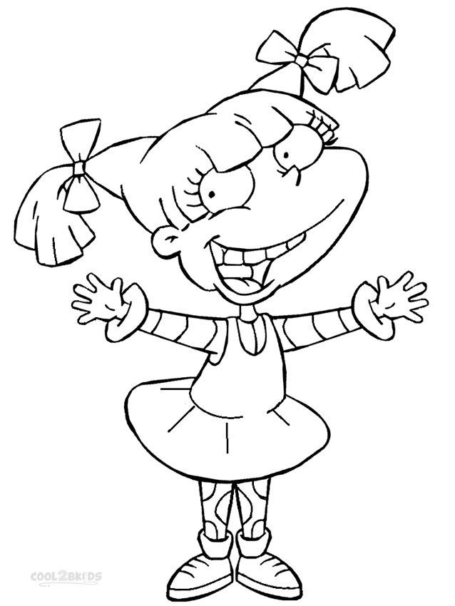 Printable rugrats coloring pages for kids coolbkids cartoon coloring pages coloring pages inspirational cute coloring pages