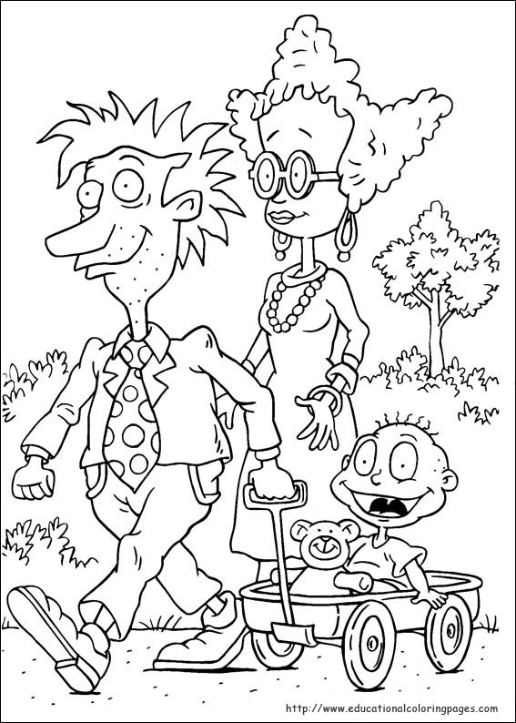 Rugrats coloring pages