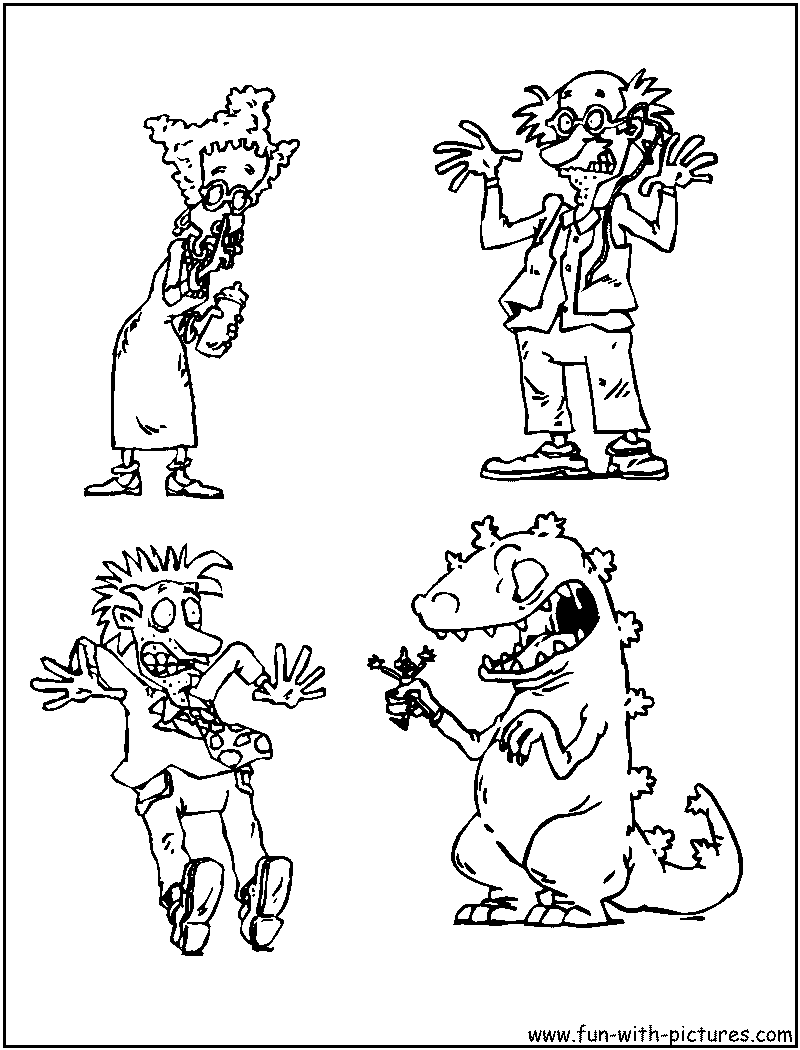 Rugrats coloring pages