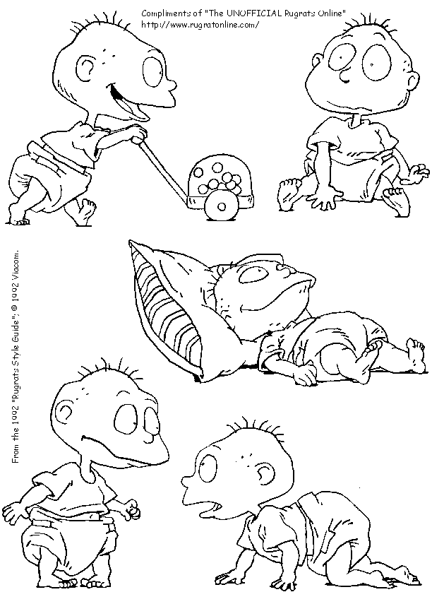 The rugrats activity page