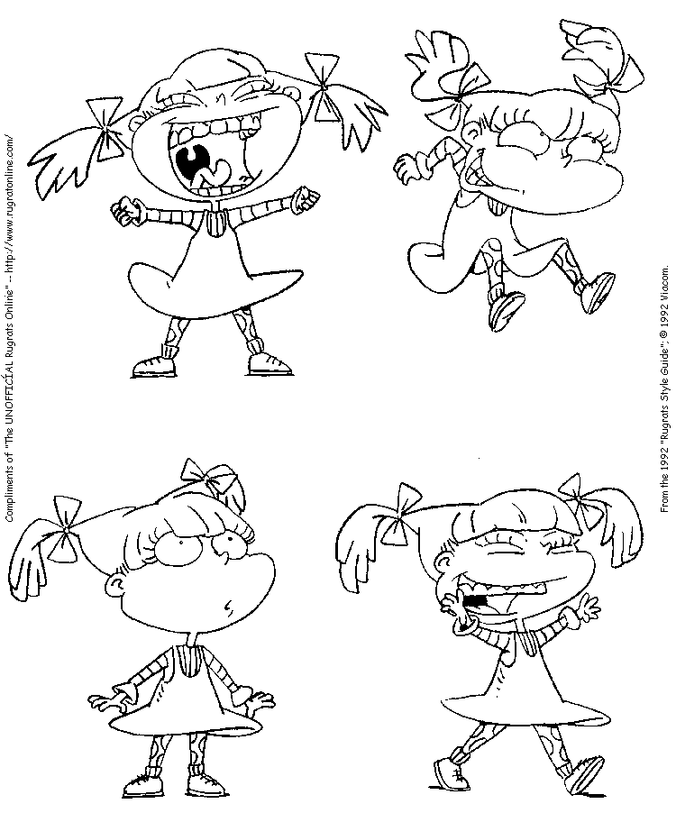 The rugrats activity page