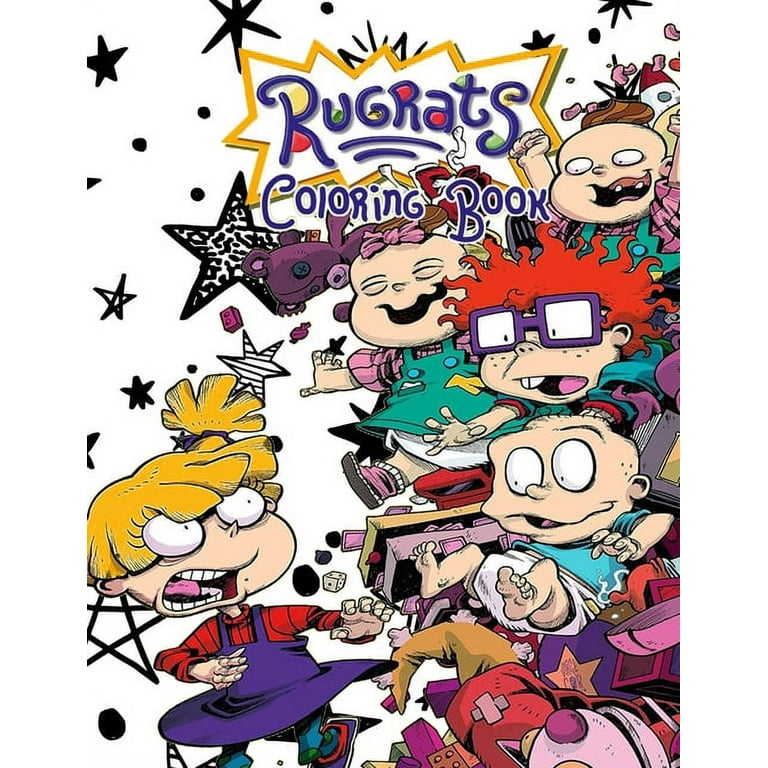 Rugrats coloring book amazing rugrats coloring pages for kids and adults wonderful drawings