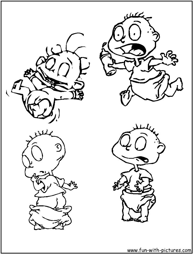 Rugrats coloring pages