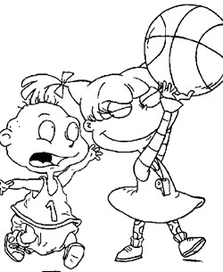 Rugrats coloring pages