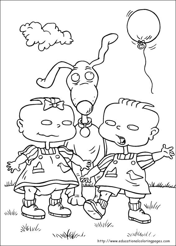 Rugrats coloring pages