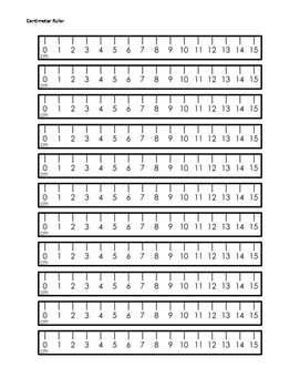 Centimeter ruler cm by students first designs tpt