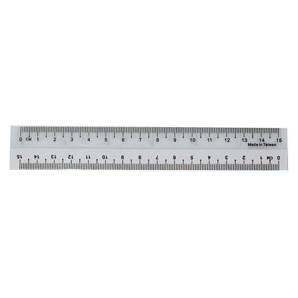 Plastic straight ruler cm â station hub