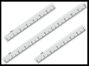 Ruler stencil