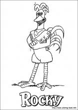 Chicken run coloring pages on coloring