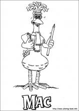 Chicken run coloring pages on coloring