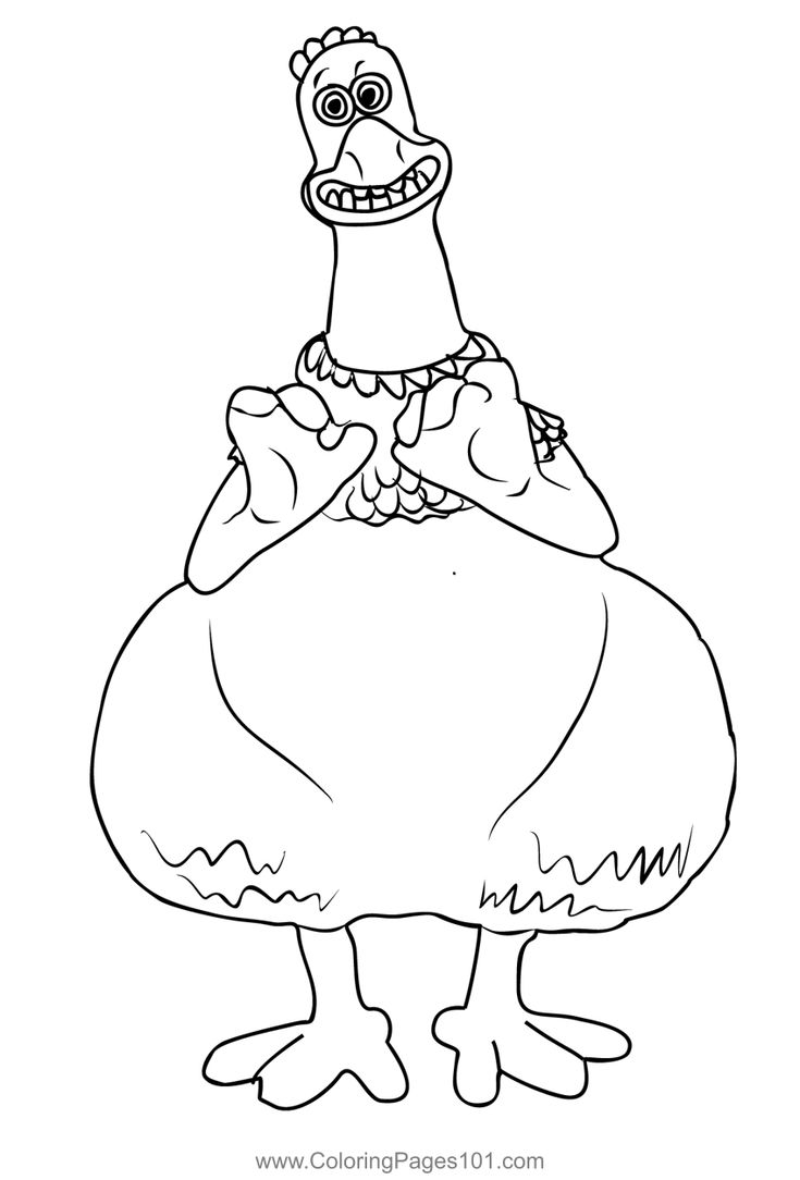 Chicken run coloring page coloring pages chicken runs coloring pages for kids