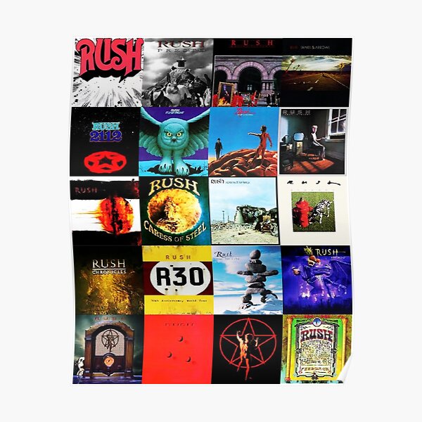 Rush Album Cover Collage Progarchives Com Collage By 