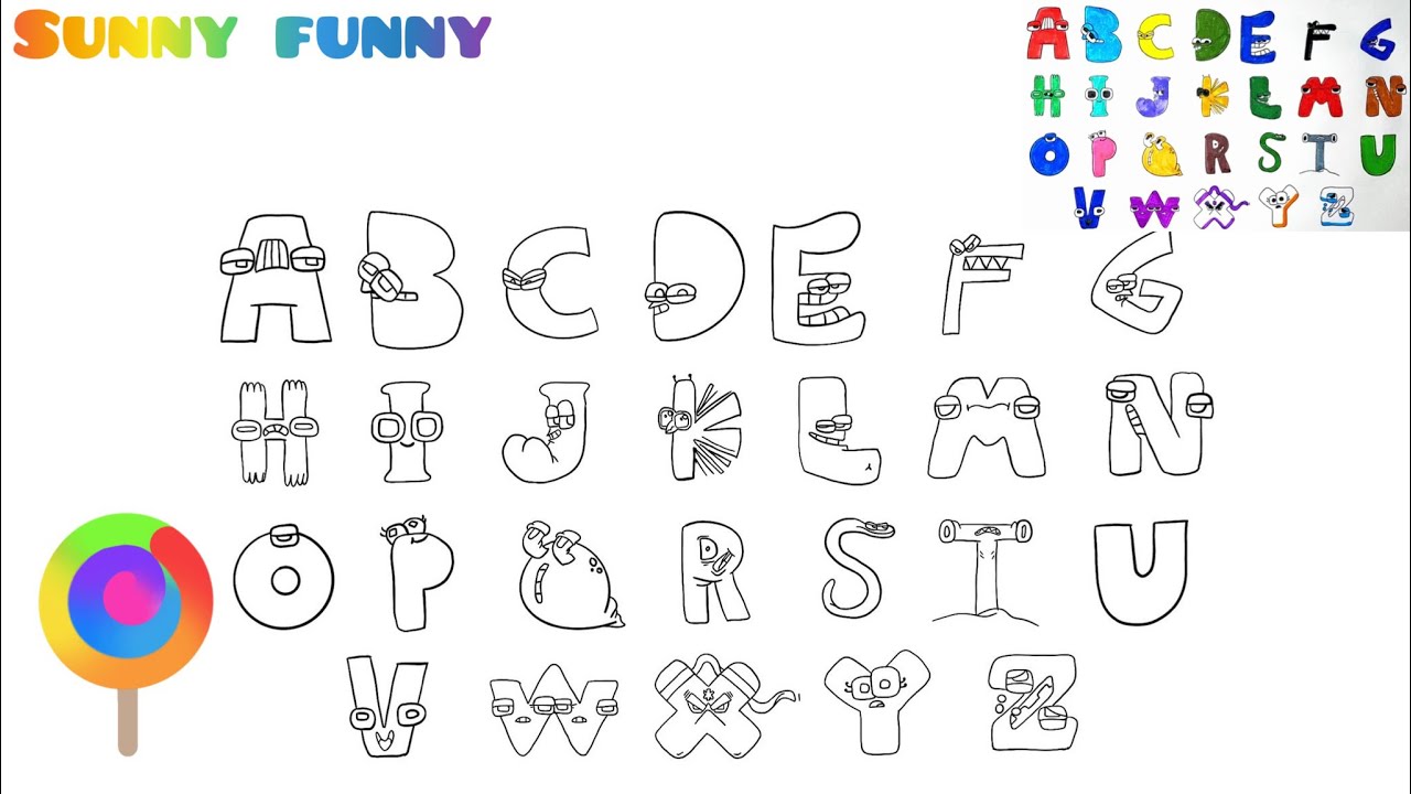 Alphabet lore but everyone a