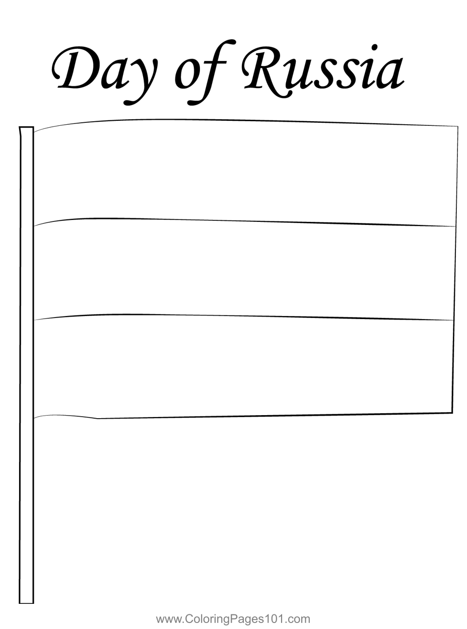 Day of russia coloring page coloring pages coloring pages for kids printable coloring pages