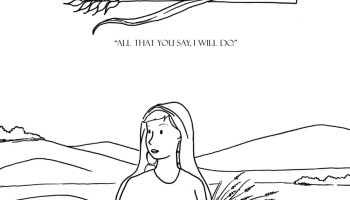 Ruth naomi and boaz coloring page for kids