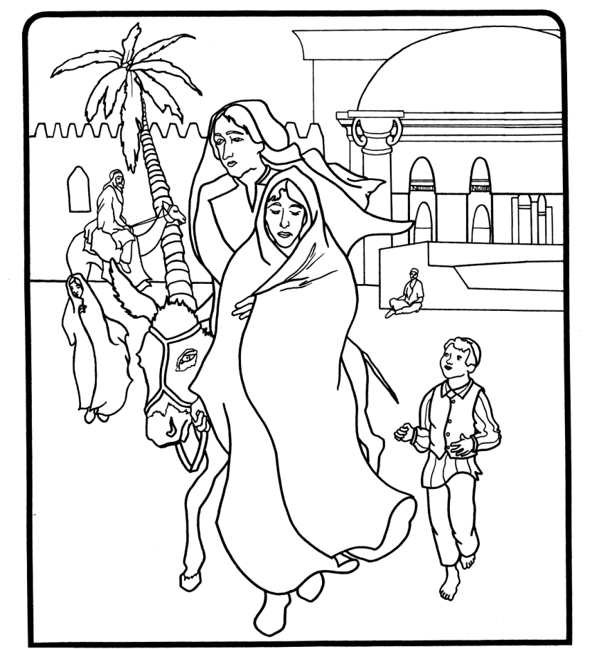 Free ruth and naomi coloring pages download free ruth and naomi coloring pages png images free cliparts on clipart library
