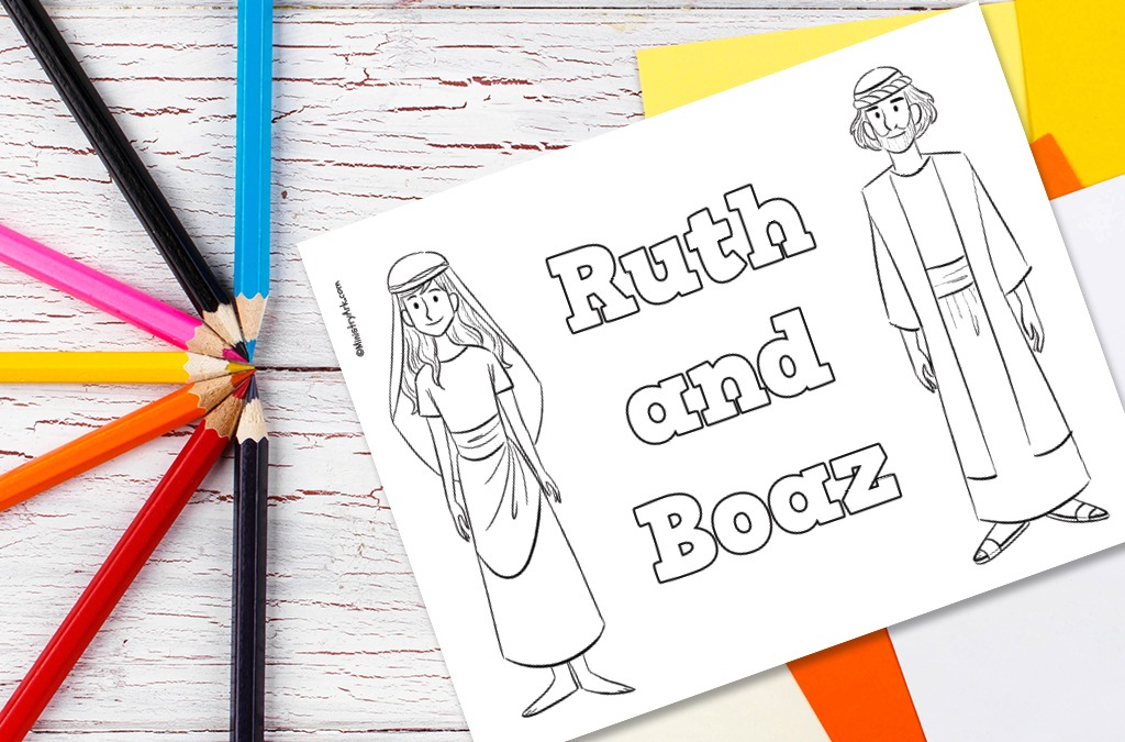 Ruth and boaz printable â