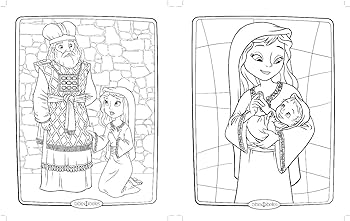 Bible belles heard childrens coloring book adventures of rooney cruz series coloring book