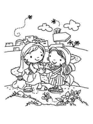 Bible coloring pages â page â