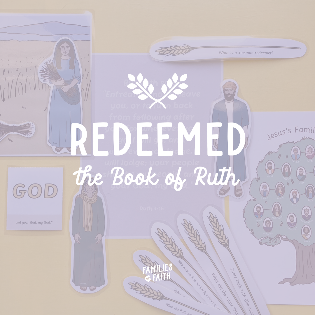 Redeemed the book of ruth bible study kit â families of faith