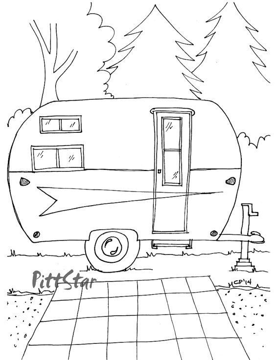 Travel coloring pages printable sketch coloring page camper drawing coloring pages printable coloring pages