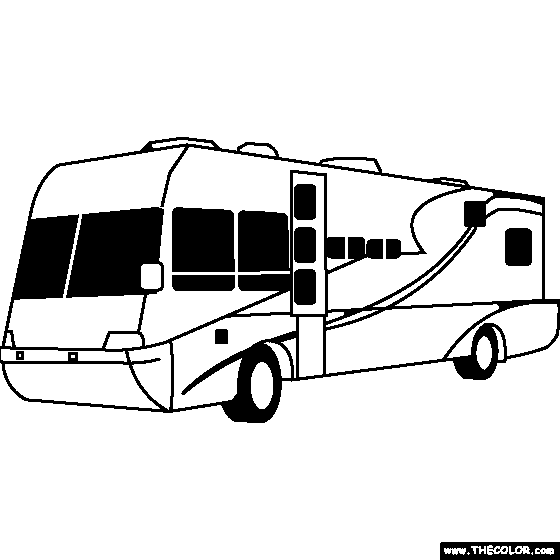 Vehicle online coloring pages