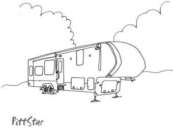 Th wheel travel trailer coloring pages th wheel travel trailers travel trailer camping coloring pages