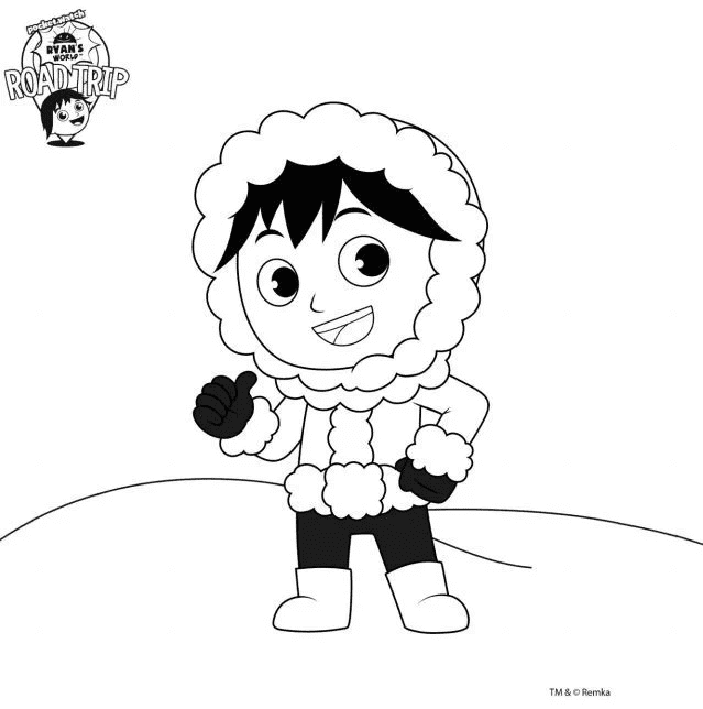 Ryans world coloring pages printable for free download