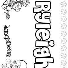 Ryan coloring pages