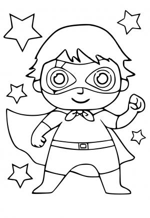 Free printable ryans world coloring pages for adults and kids