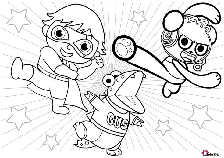 Ryans world printable coloring page bubakids bunny coloring pages disney coloring pages cool coloring pages