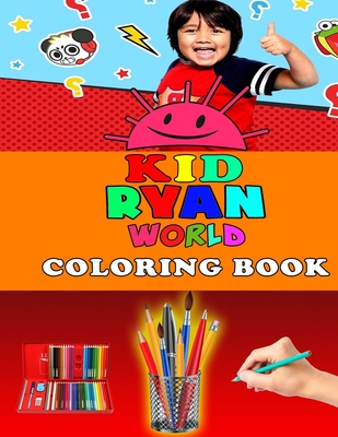 Kid ryan world coloring book coloring pages ryans art world toys for kids paperback tattered cover book store
