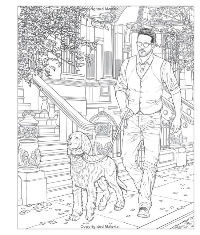 Ryan reynolds coloring book