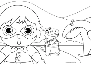 Free printable ryans world coloring pages for kids