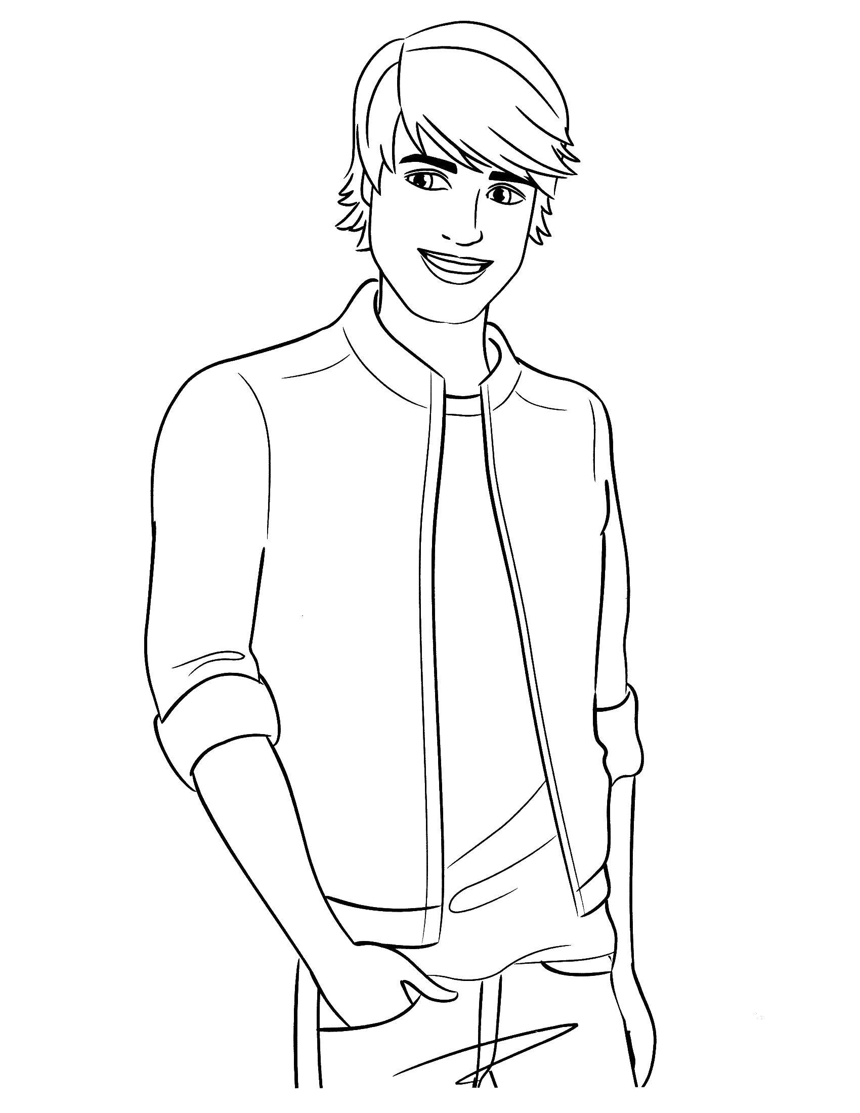 Online coloring pages coloring page ryan barbie download print coloring page