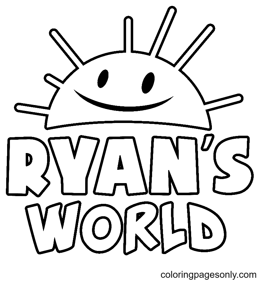 Ryans world coloring pages