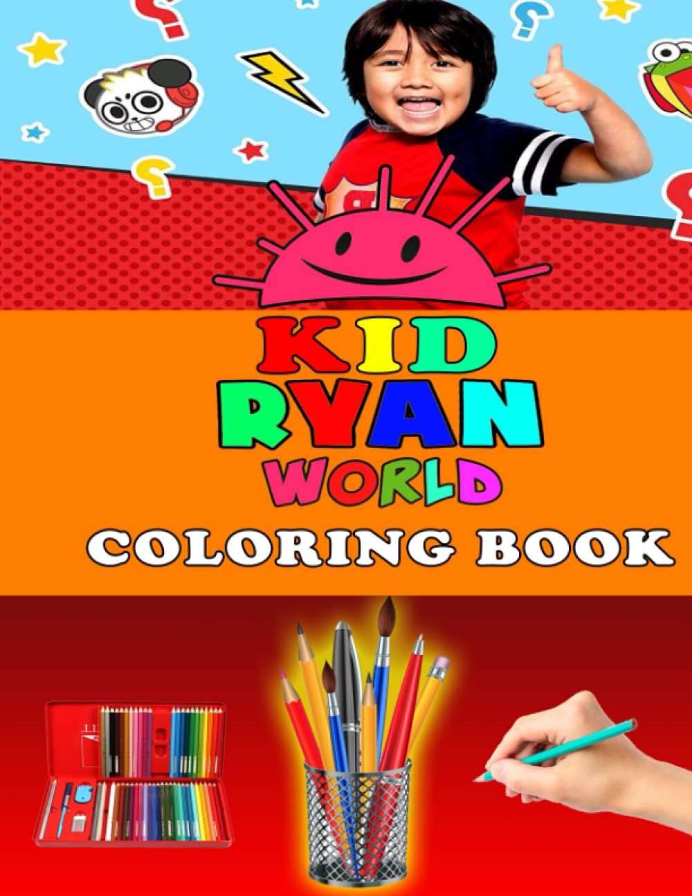 Kid ryan world coloring book coloring pages ryans art world toys for kids by ryan world toys rayttoner