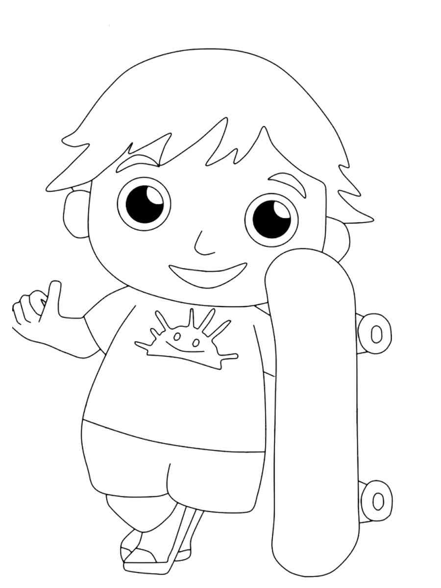 Ryans world coloring pages