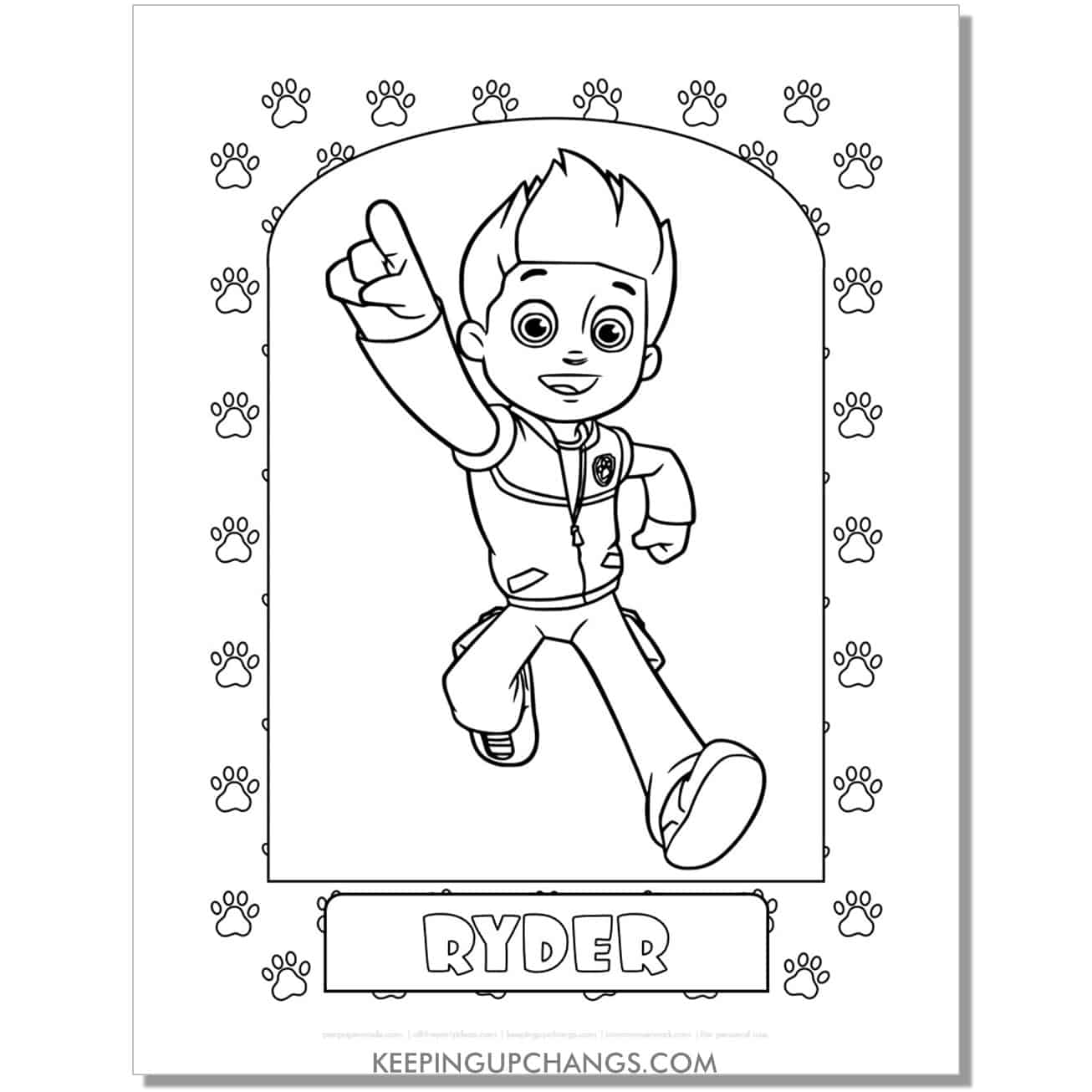 Free paw patrol coloring pages sheets popular printables