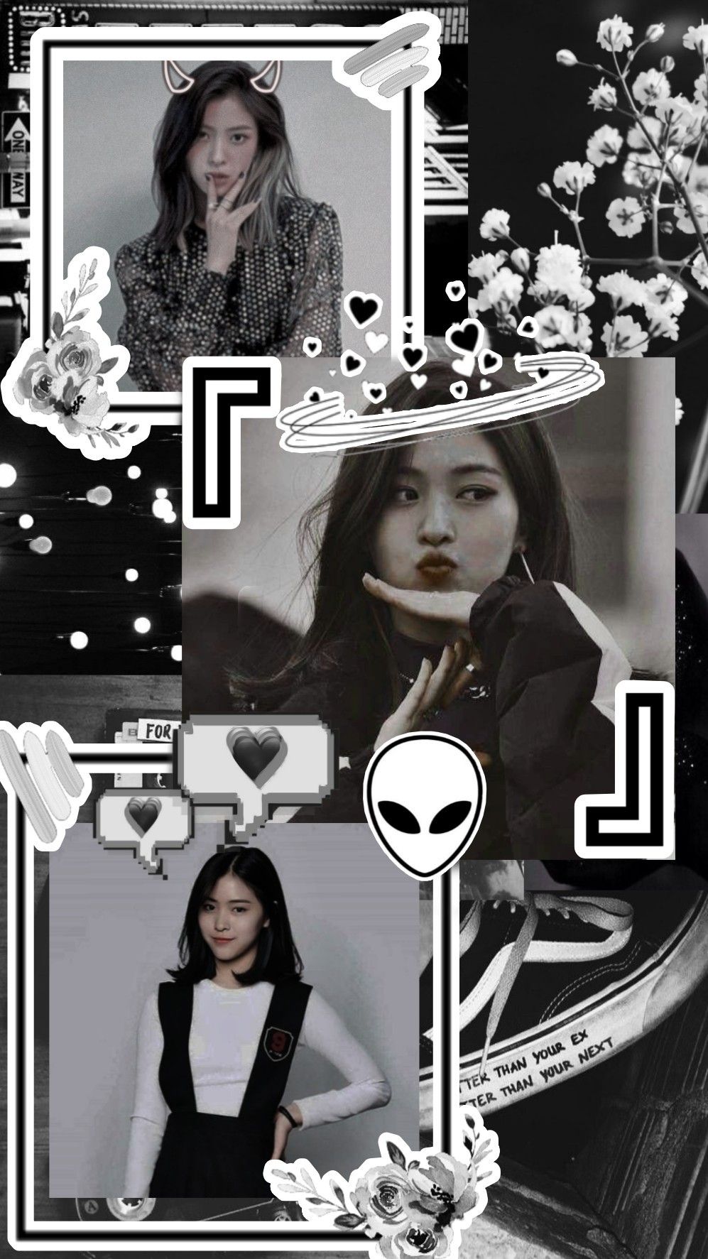 Ryujin itzy aesthetic kpop lockscreen edit ryujinaesthetic ryujinlockscreen itzy gambar gambar tokoh gadis korea