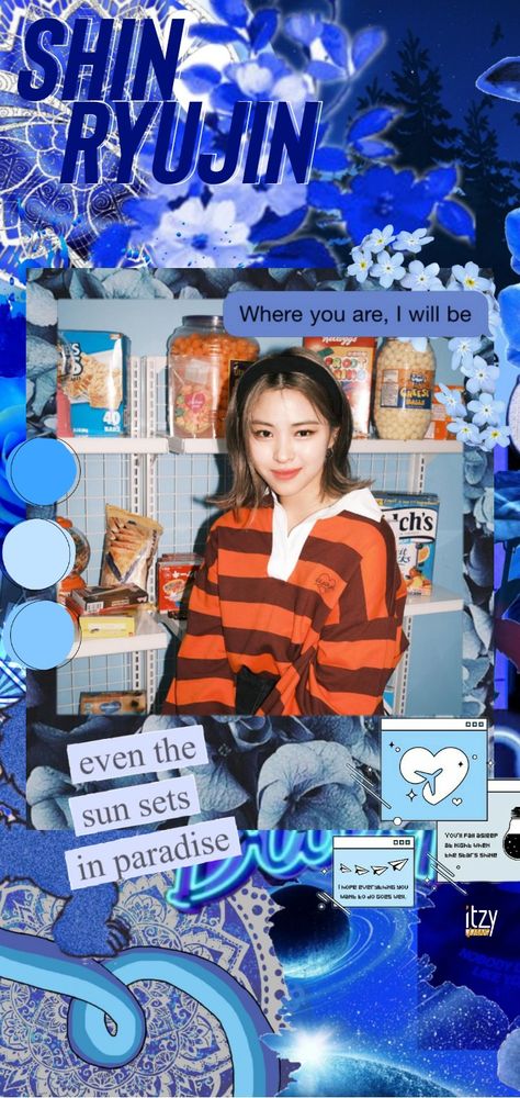 Aesthetic itzy wallpaper ryujin coreana