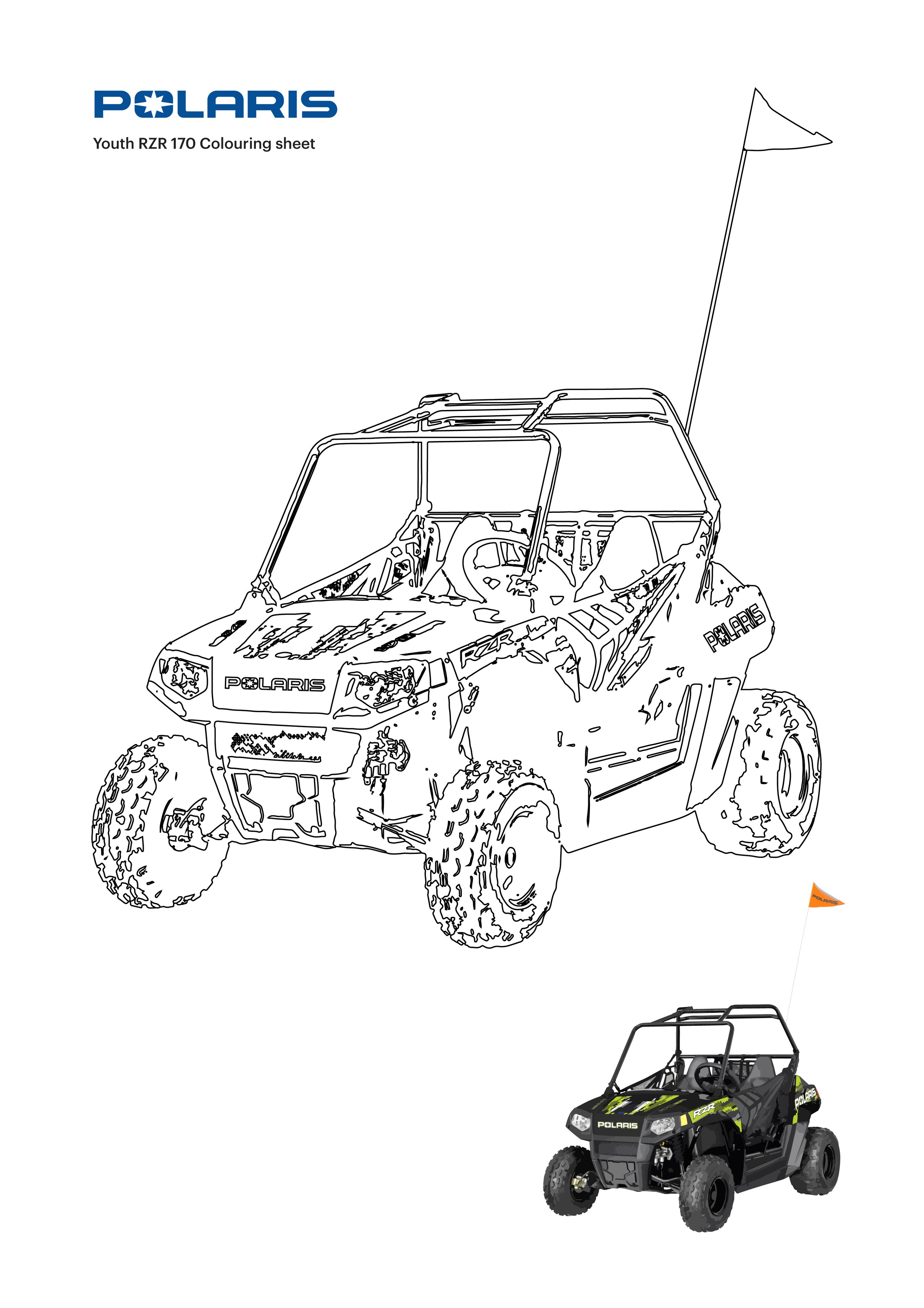 Polaris britain on x trying to keep the children occupied why not print off this colouring sheet for them we would love to see the colour schemes your little ones e up