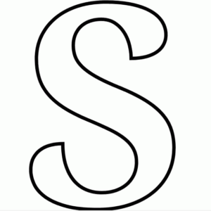 Letter s coloring pages printable for free download